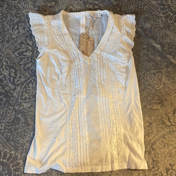 Fat Face Tops - White blouse